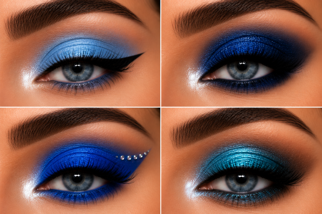Blue Eyeshadow Looks