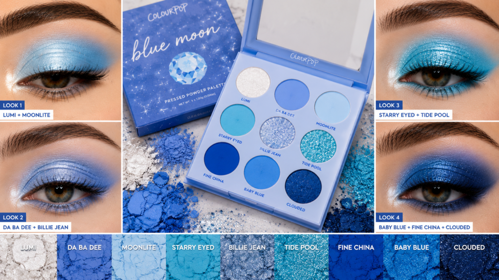 Best Blue Eyeshadow Palettes