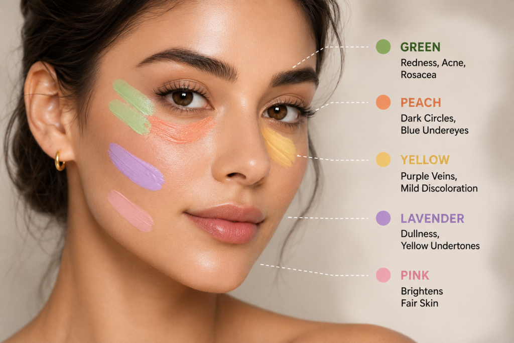 how to use color corrector