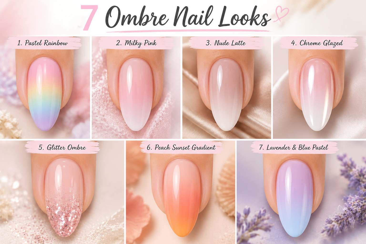 7 Easy Ombre Nails Tutorials Anyone Can Try At Home
