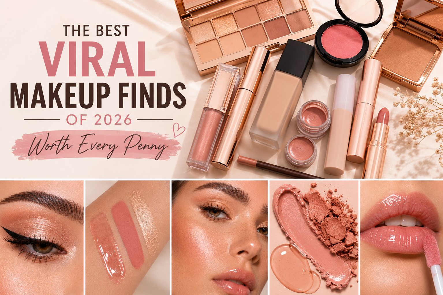 The Best Viral Makeup Finds  of 2026 Worth Every Penny